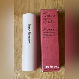 SOLD. Rare beauty with gratitude Dewy lip balm. New.